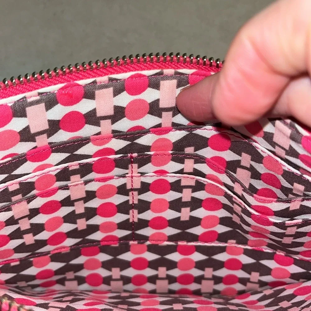 Vera Bradley Composition Colorblock Wristlet - Picture 4 of 4